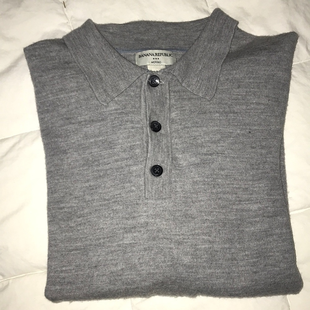 Banana Republic Men’s Merino Wool Sweater